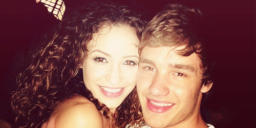 getmehoran:  Liam and Danielle last night at a birthday party! 