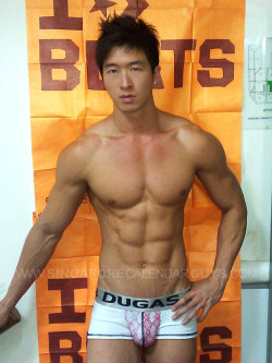 Singaporecalendarguys:  Jason - Model Singapore Calendar Guys 2009 Calendar 