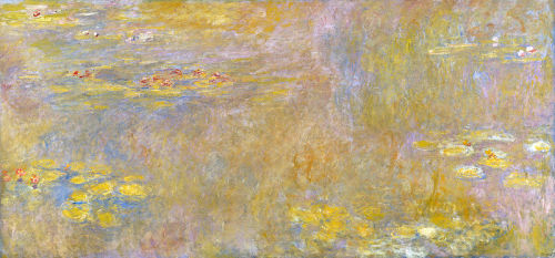 cosmicsan: Claude Monet’s Water Lilies is a series of approximately 250 paintings. In 1883, he