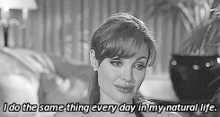 queen-angelina:  You must sit at home in your pyjamas with curlers in your hair and