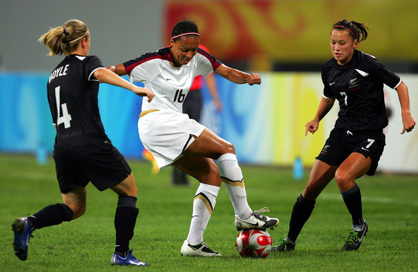 While many remember that Carli Lloyd scored the game-winning goal against Brazil in the 2008 Olympics to clinch the Gold Medal for the USWNT, I like to remember that Angela Hucles scored four goals during the competition. She finished second in goals...