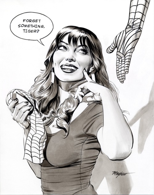 epicwomen:  Mary Jane by Mike Mayhew. 