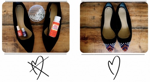 DIY Rhinestone Shoes Tutorial by Clones &lsquo;N&rsquo; Clowns here. Recently someone on Tumblr blog