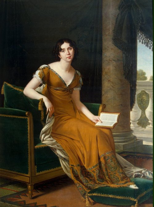 Portrait of Elizaveta Demidova (1800-1805). Robert Lefèvre (1755-1830). French, Neo-Clas