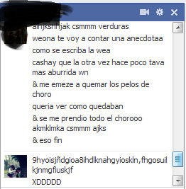 microculia:  youre-invisible:  yourmydesepcion7:  WEON AKJHAKJAHKAHKAJHAKJHA ME FUI