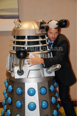 angelinchains:  Misha vs. Dalek 
