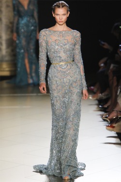 cross-vogue:  Karlie Kloss Elie Saab Couture