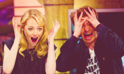 :  Emma &amp; Andrew &amp; some ‘weird-face-action’ @ El Hormiguero (05.07) 