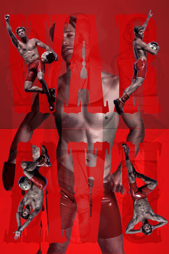“WAR/RAW” (propaganda poster series) Rib Hillis 2011 | photographed by Landis