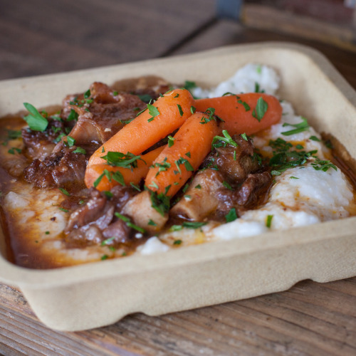 Oxtail and Grits from Go Streatery at Bites Off Broadway, Oakland, CA. (more photos)