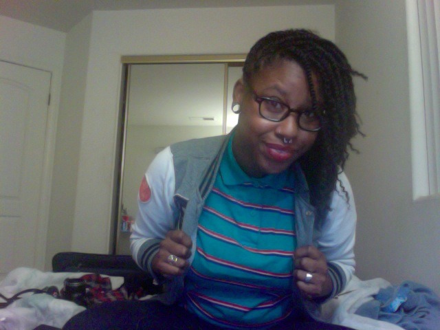  gotta remember this outfit. love wearing my dude&rsquo;s clothes. 