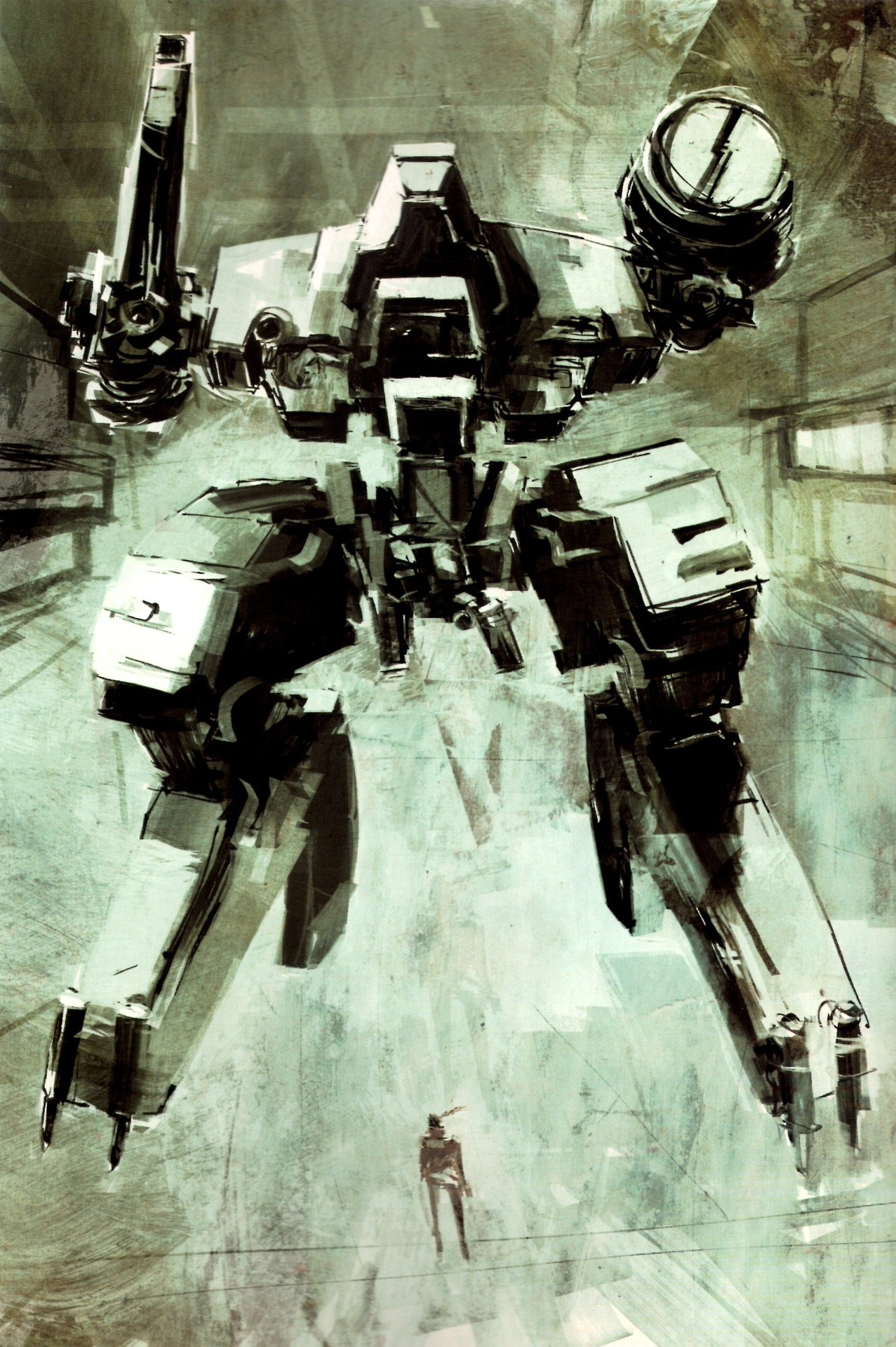 8bit-blog:  Ashley Wood’s art of Metal Gear Solid 