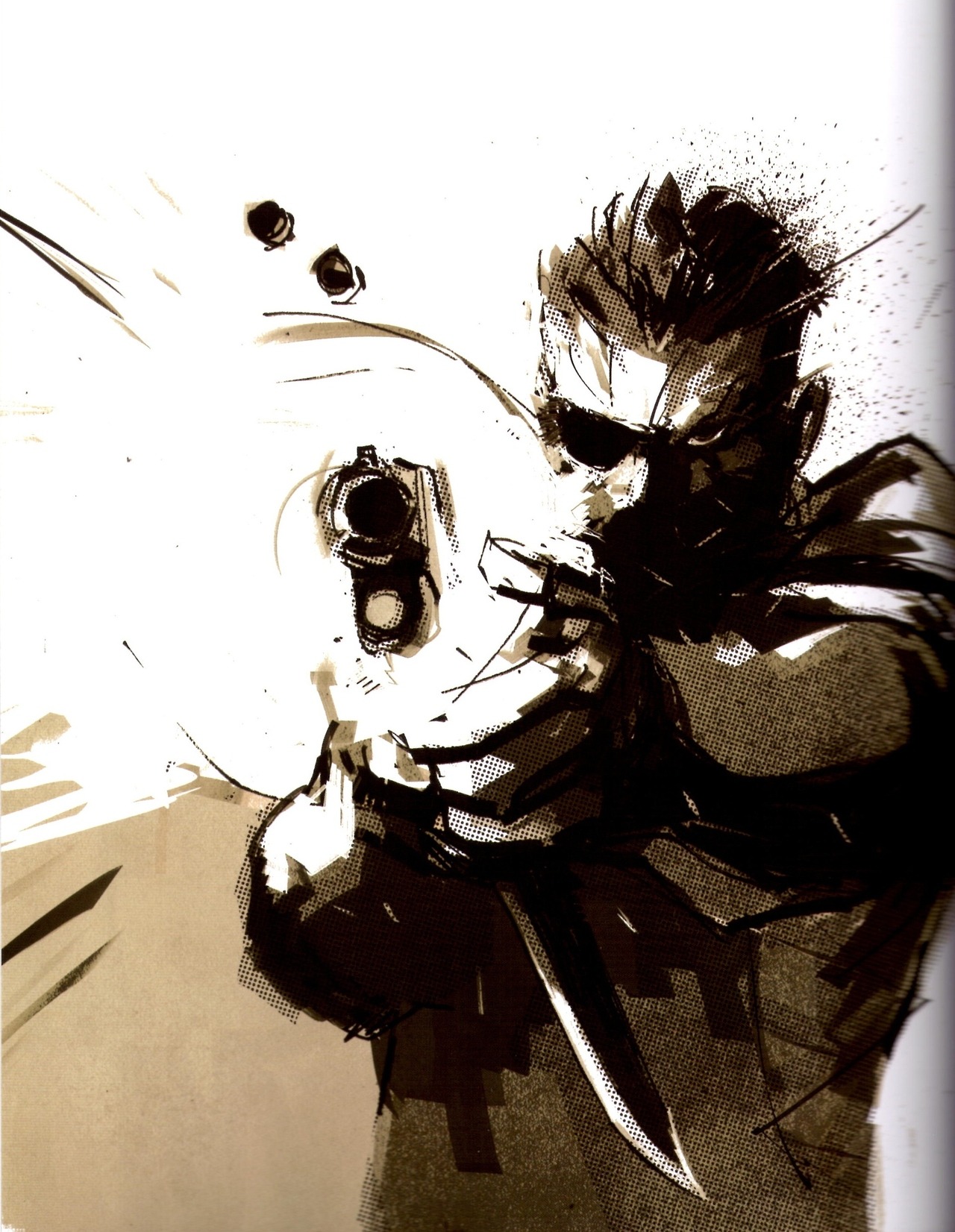 8bit-blog:  Ashley Wood’s art of Metal Gear Solid 