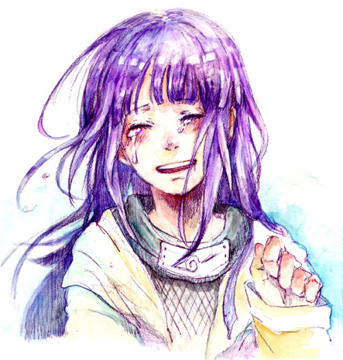 akatsuki-club-konoha:  Hinata, smile&cry ♥