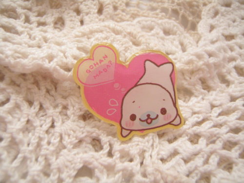 If mamegomas could get any cuter they’d probably explode. Brooch available www.etsy.co