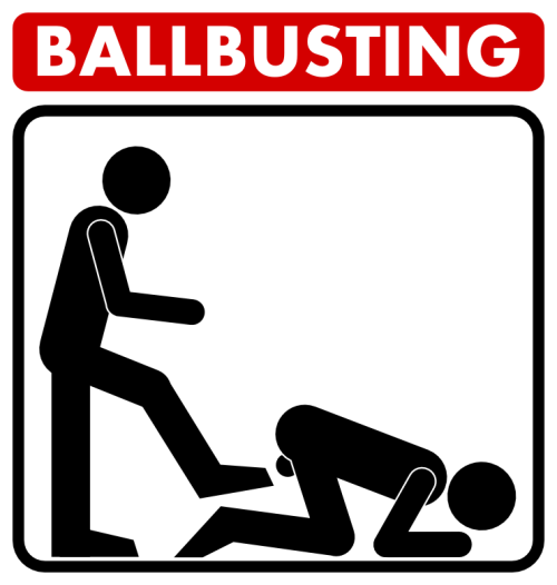 Porn homosigns:  Ballbusting  photos