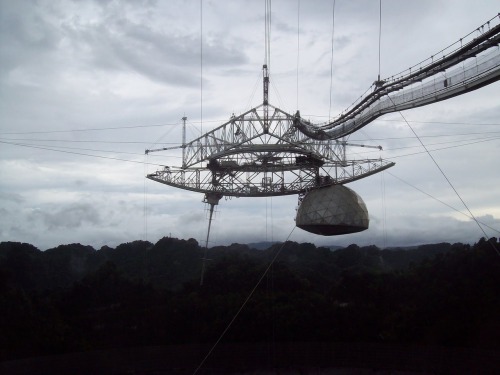 Radiotelescopio de Arecibo en Puerto Rico <3