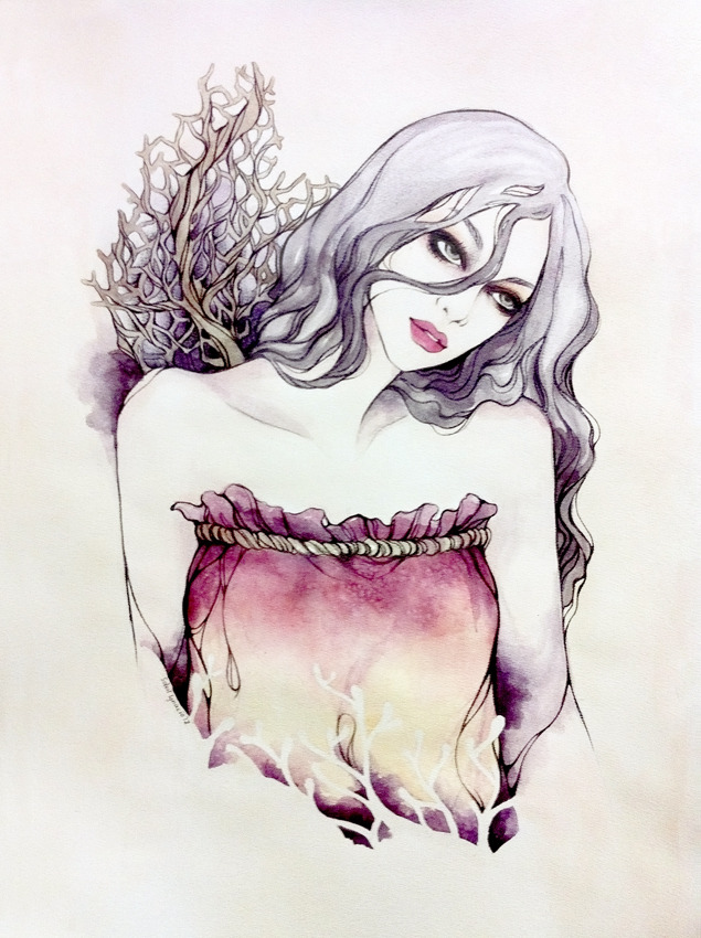 ruineshumaines:  Illustrations by Soleil Ignacio | On Tumblr. 