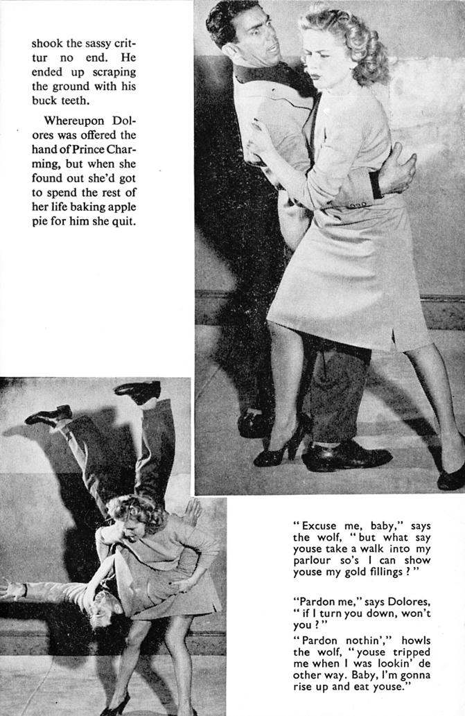 kronstadt21:  Delectable Dolores Marlins demonstrating the fine art of self-defence