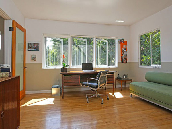 This is the home workspace of Michael C. Hall from the television series, Dexter.