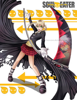 bastion-gravy:  Soul eater: Maka by *clayscence