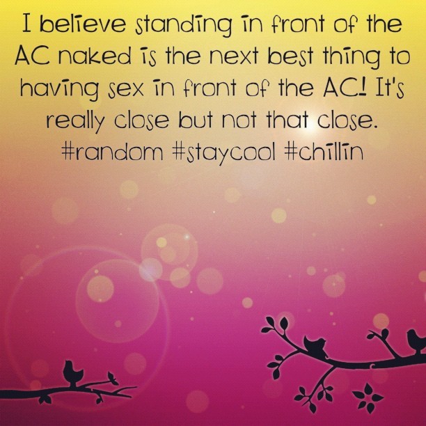 #Tweegram #AC #BeatTheHeat #coolerThanAFan (Taken with Instagram)