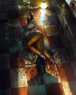 artforadults:  dead point &amp; ecstasy by Grzegorz Rutkowski aka 88grzes seen on  