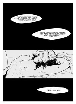 fuckyeahlokisexual:  I’ve been seeing this making the rounds minus the last page (the one with the credits), so here it is in its entirety. Weibo isn’t loading for me, possibly because I’m a derp, but the artist’s tumblr is here. (This comic isn’t