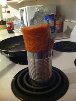 Handgrenade2:  So It Turns Out That Just Sticking A Can Of Spaghetti On The Stove