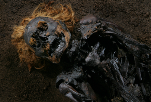 embodimentofdualism:Bog Bodies by Robert Clark, featured in National Geographic article Tales From t