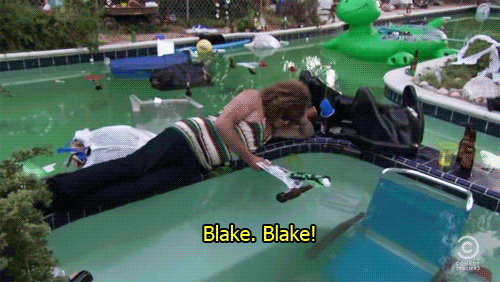 trill-scott-deactivated20140108:  Blake, how long have you been up, man?  