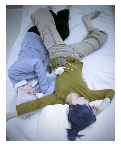 littleyaoi:  Nezumi+Shion (No.6) Shirokuro 