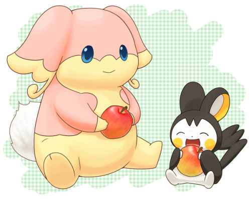 all-that-is-pokemon:  By Drop  me and ashley