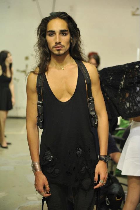 welovewillycartier:  Willy Cartier backstage at Quentin Veron FW 12 Couture [via QuentinVeron