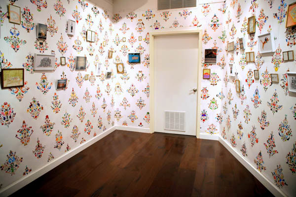 STICKERS WALLPAPER!! I need this in my life apparently you can indeed order it at
