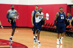 nba:  July 6, 2012: USA Basketball Training