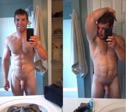 temple-of-apollo:  showing off his perfect naked body….