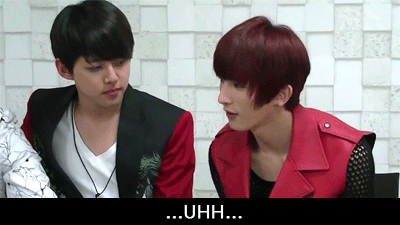 theoneshots:  First Dongho, then Kiseop. Soohyun sounded pretty pissed. Yikes! 