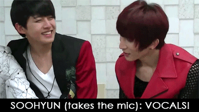 theoneshots:  First Dongho, then Kiseop. Soohyun sounded pretty pissed. Yikes! 