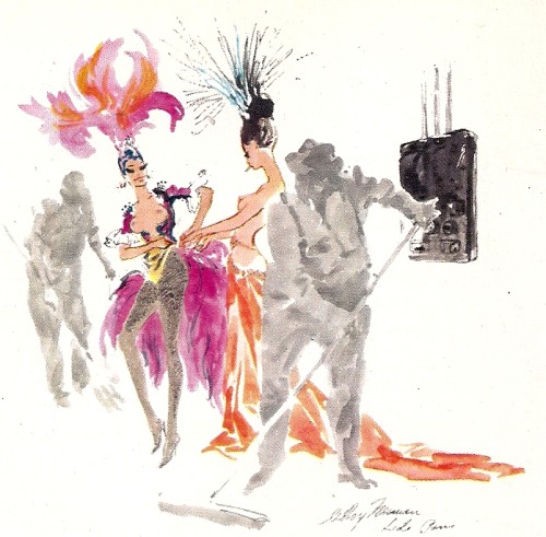 Illustration, “Man at his Leisure,” Playboy - December 1964