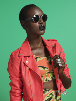 candidlycreole-deactivated20210:  Ajak Deng shot by Paul Trapani for the Nasty Gal Lookbook July 2012 