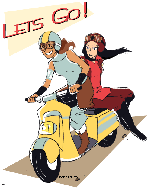 robopolis:   Anonymous asked you: Sooooo… Korra and Asami?  You know Anon, I really just wanted them to be cool friends. And it almost happened that one episode. But then it didn’t really go anywhere and ahhhh I’m just a little disappointed with