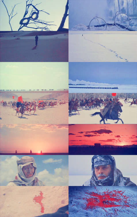 ohyeahlawrenceofarabia:foxhounders-deactivated20160813:Parallels between Lawrence of Arabia (1962) a