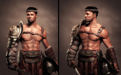 potenzhydrogen:  Skimpy Male Armor Series