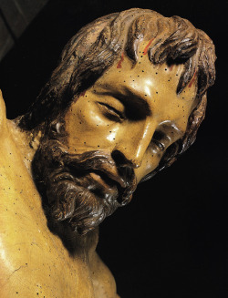 Donatello (Donato di Niccolò di Betto Bardi, 1386–1466), Crocifisso ligneo (detail)