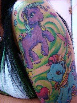 fuckyeahtattoos:  My little pony tattoo :) 