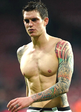 quinnkeeler:  My 50 favourite footballers (in no particular order) 10. Daniel Agger (DEN) - Liverpool 