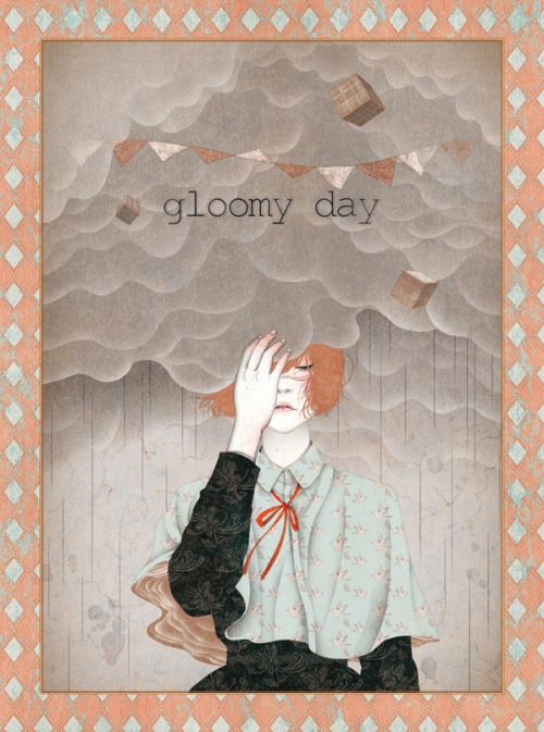 Gloomy day (2012)  personal work ,digital painting, photoshop  illustration by&n