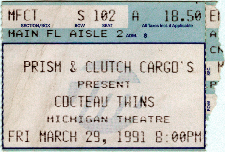 Vintage Ann Arbor • Ann Arbor Concerts Michigan Theater in the 1970s...