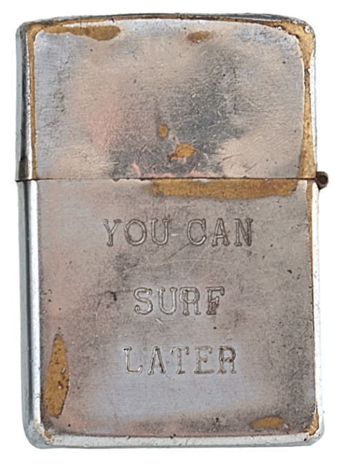 typethatilike:  Vietnam-Era Zippos Engraved With Soldier’s Personalities  This collection of Vietnam War lighters was assembled and sourced by Bradford Edwards for his book “Vietnam Zippos” and the 282 lighters were recently available for auction.